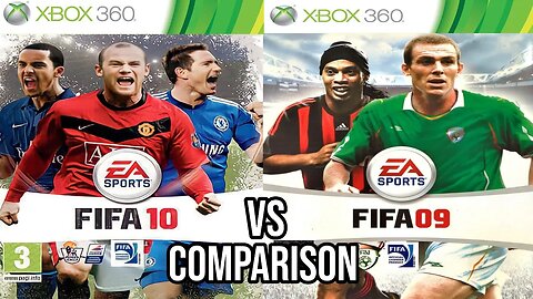 FIFA 10 Vs FIFA 09 Xbox 360