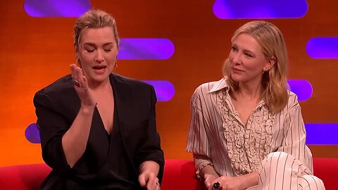 Kate Winslet & Cate Blanchett Hijack The Show To Talk About ‘She-Pees’ - The Graham Norton Show