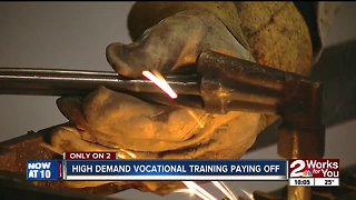 High demand vocational training paying off