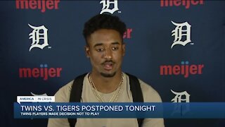 Twins-Tigers postponed after teams vote not to play