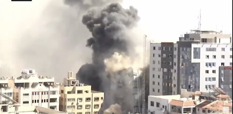 2021 war Israel Massive rocket attack on Tel Aviv