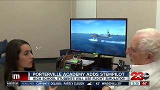 Porterville Military Academy Adds Flight Simulator