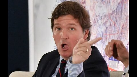 Jew-hater Tucker Carlson supports Muslim terrorist war to destroy Israel (JTF video)