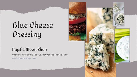 Homemade Blue Cheese