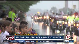 Funeral and visitation held in Columbus for fallen soldier