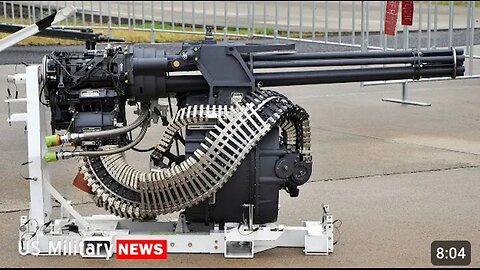 The M61 Vulcan is a Gatling Gun on Steroids
