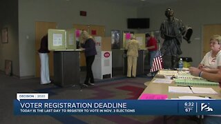 Friday is deadline to register to vote