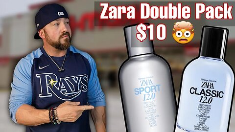 CRAZY $10 Cheap Rack Store Fragrance Finds: Zara Classic 12.0 & Sport 12.0