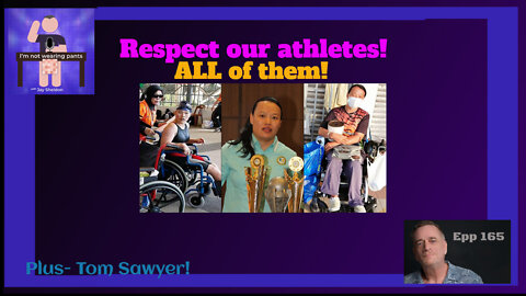 Respect our athletes! ALL of them!