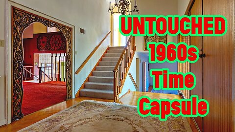 UNTOUCHED Millionaires 1960s Time Capsule Abandoned Mid Century Mansion