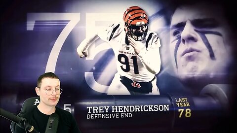 Rugby Player Reacts to TREY HENDRICKSON (DE, Bengals) #75 The Top 100 NFL Players of 2023