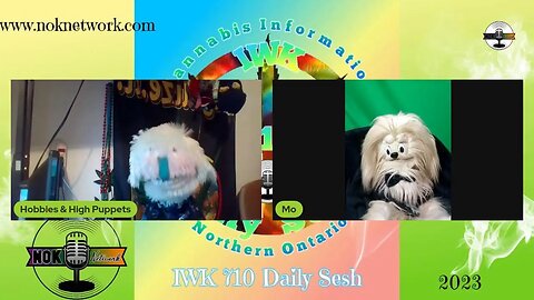 IWK 710 Daily Sesh Wednesday w/Joint Host Hobbies Puppets
