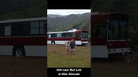 Life off grid in a school bus in New Zealand #busconversion #buslife #skoolie #rvlife #vanlife #rv