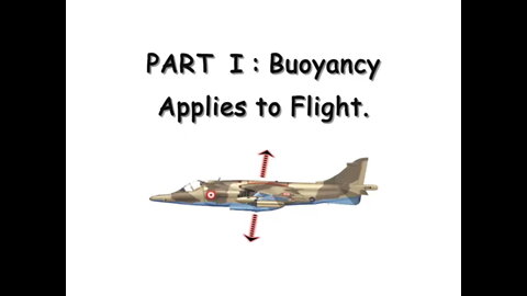 Part I: Buoyancy Applies to Flight