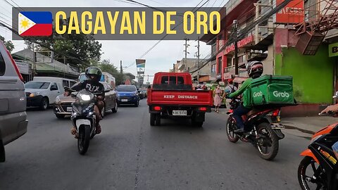 Driving Tour Cagayan de Oro - Heavy Traffic Rush Hour - Macasandig to Coralles to Agora to Limketkai