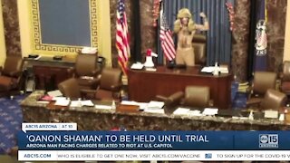 'Q Shaman' Jacob Chansley to remain jailed pending Capitol riot trial