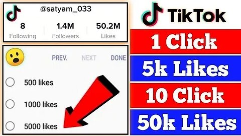 Free likes on Tik tok | get TikTok followers for free | free tik tok likes