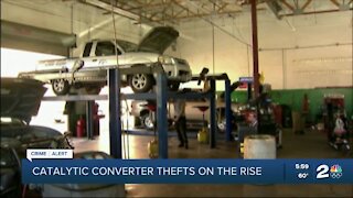 Catalytic converter thefts on the rise