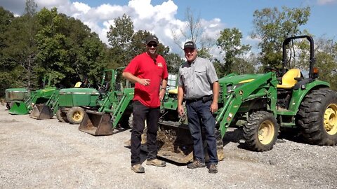 Complete John Deere 55 Series Compact Tractor Line! 655, 755, 855, 955. @Dirt Perfect Has them ALL!