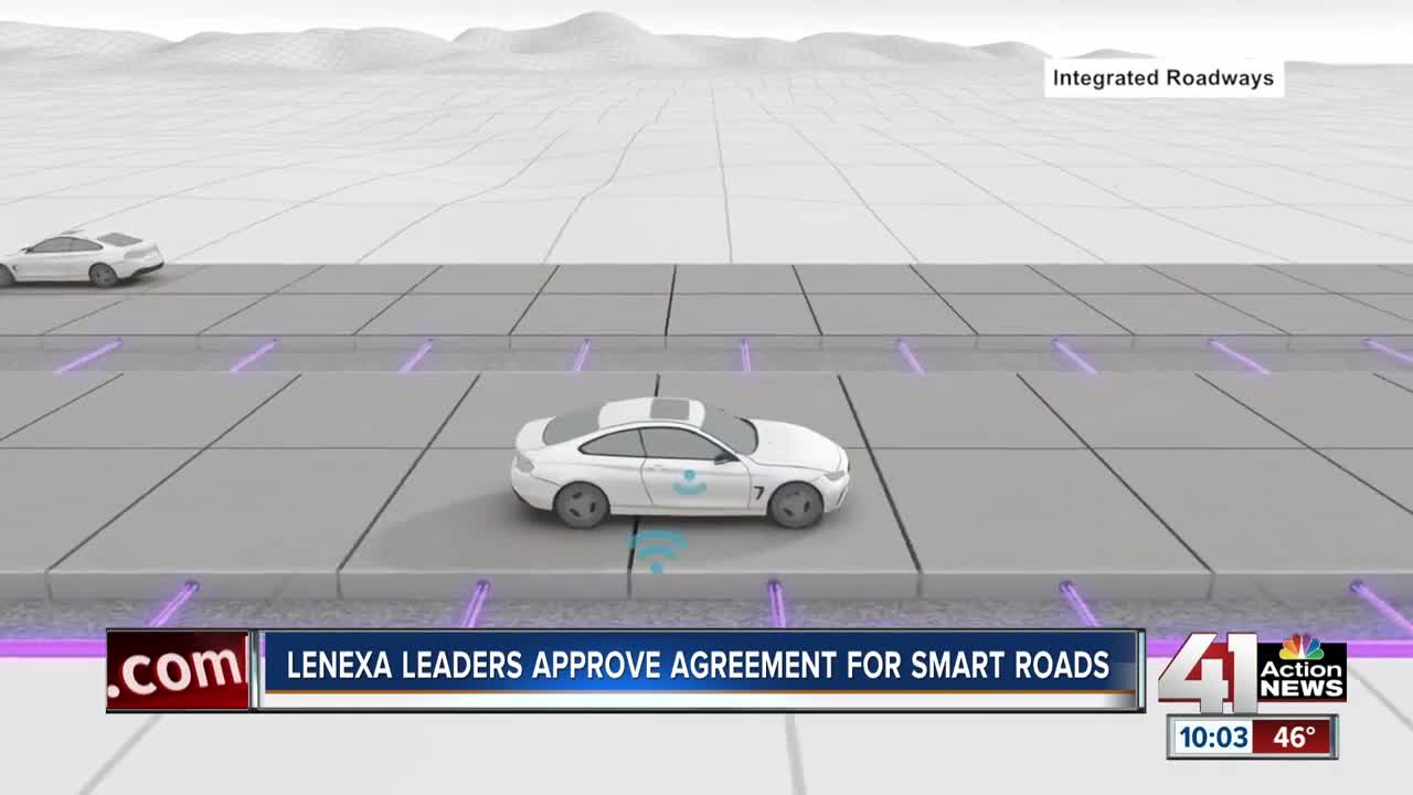 Lenexa leaders approve agreement for smart roads