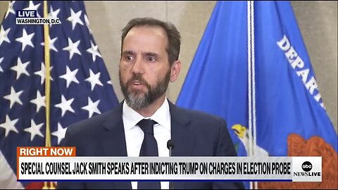 Jack Smith's Full Statement On Crap Trump Indictment