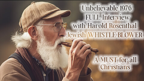 UNBELIEVABLE 1976 FULL Interview with Harold Rosenthal: Christians must SEE