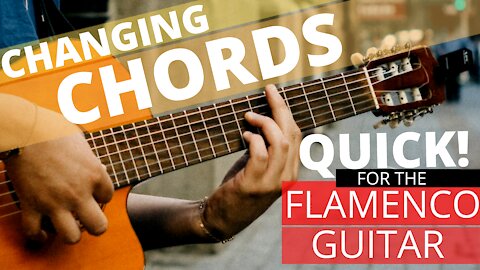 Changing Chords Smoothly on the Flamenco Guitar (For Beginners) | Guitarra Flamenca