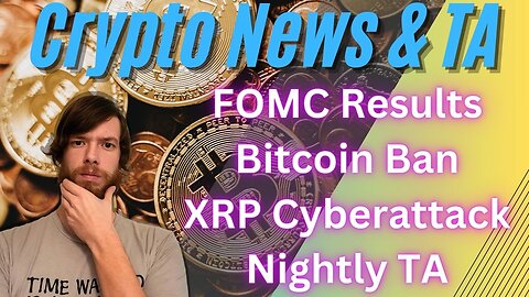 FOMC Results, Bitcoin Ban, XRP Cyberattack, Nightly TA EP 478 1/31/24