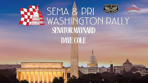 SEMA & PRI Washington Rally W/ Senator Maynard And Dave Cole | The Dirt Drive Podcast | Ep. 103