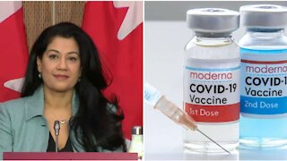 Health Canada Has Recommendations About Who Shouldn't Get The Moderna Vaccine