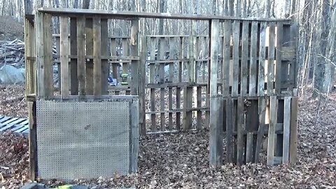 Building A Pallet Wood Sugar Shack