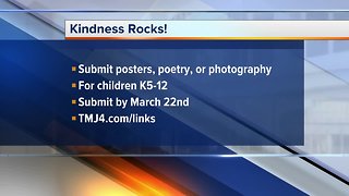 Get your child to submit art for WI Humane Society's "Kindness Rocks!"