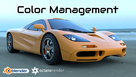 Color Management - Blender Octane Render