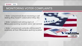 Continuing to look into voter complaints