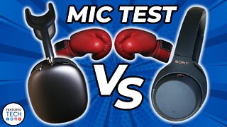 Apple AirPods Max vs Sony XM4 Headphones Mic Test | Featured Tech (2022)