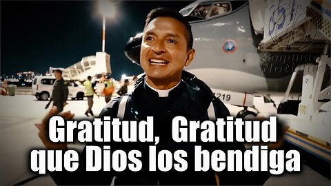 🛑🎥Gratitud, Gratitud que Dios los Bendiga, Padre Chucho, y 109 más colombianos regresan a Colombia👇