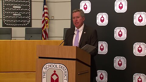 Palm Beach County back to school news conference