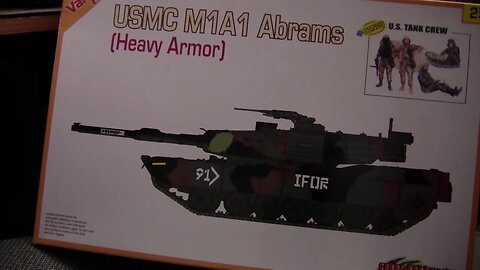 1/35 Dragon M1A1 Abrams Orange Box Review/Preview