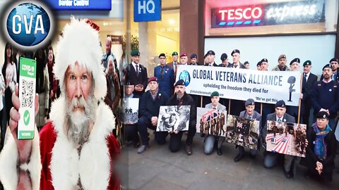 Veterans Turn Out In Force To Boycott Tesco After Corporate Fearmongering Christmas Advert