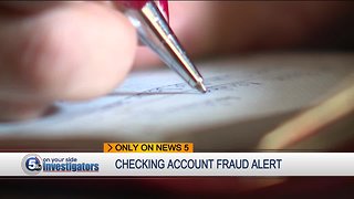 Northeast Ohio checking account fraud ramped-up due to phishing scams