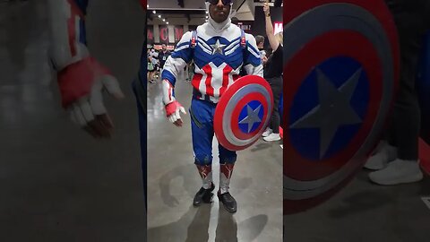 The Falcon at Comic Con #shorts #viral #trending