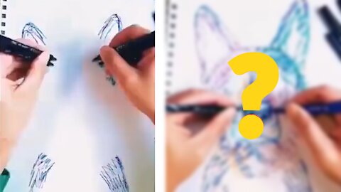 drawing with two hands? #17