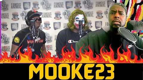 ROCKET REACTS to Mooke23's Freestyle on Famous Animal TV