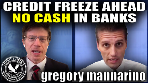 80% Stock Crash, Credit Freeze, NO CASH in Banks | Gregory Mannarino