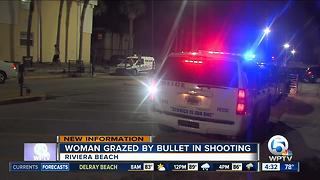 Woman grazed by bullet in Riviera Beach