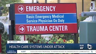 Health care systems dealing with cyberattacks