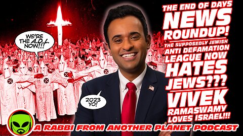 The ADL Now HATES Jews!!! Vivek Ramaswamy LOVES Israel!!!