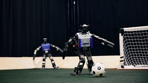 GOOGLE Is Teaching ROBOTS How To Play Soccer