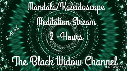 Mandala/ Kaleidoscope Meditation 2-Hour Stream ASMR