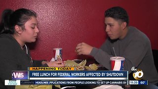 San Diego restaurant gives away free food